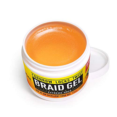Hairobics Unlimited Braid Gel – Extreme Hold for Cornrows, Locks & Twists, 5 fl oz - ANNS BEAUTY SUPPLY